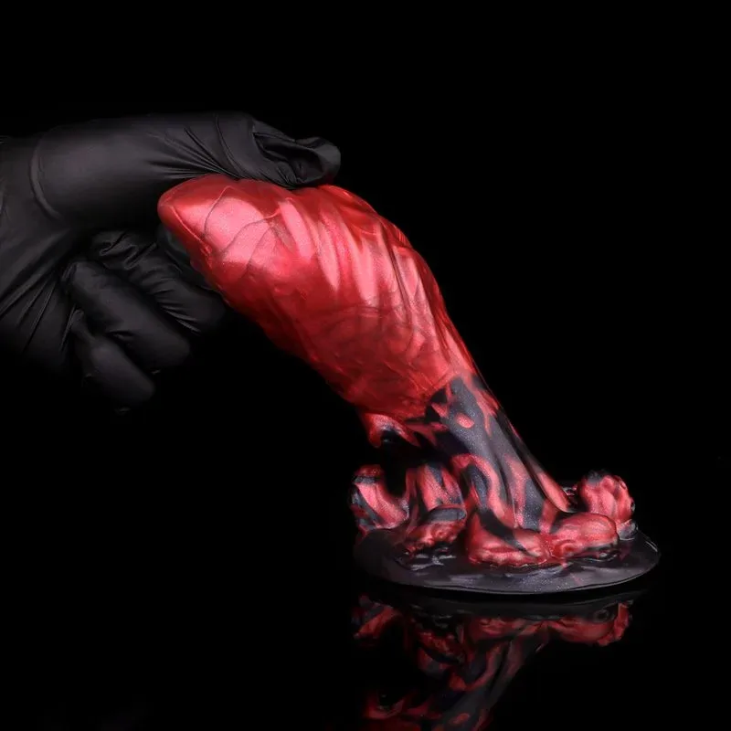 5.8 Inch Exotic Butt Plug Thick Fantasy Silicone Anal Toy 7 5.8 Inch Exotic Butt Plug Thick Fantasy Silicone Anal Toy 7