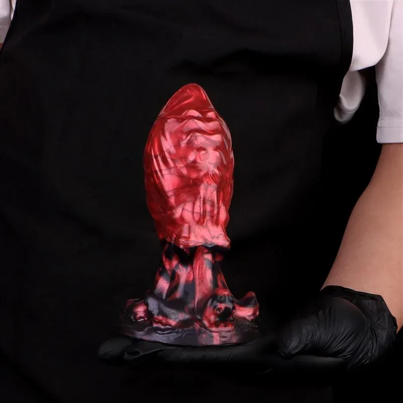 5.8 Inch Exotic Butt Plug Thick Fantasy Silicone Anal Toy 2 5.8 Inch Exotic Butt Plug Thick Fantasy Silicone Anal Toy 2