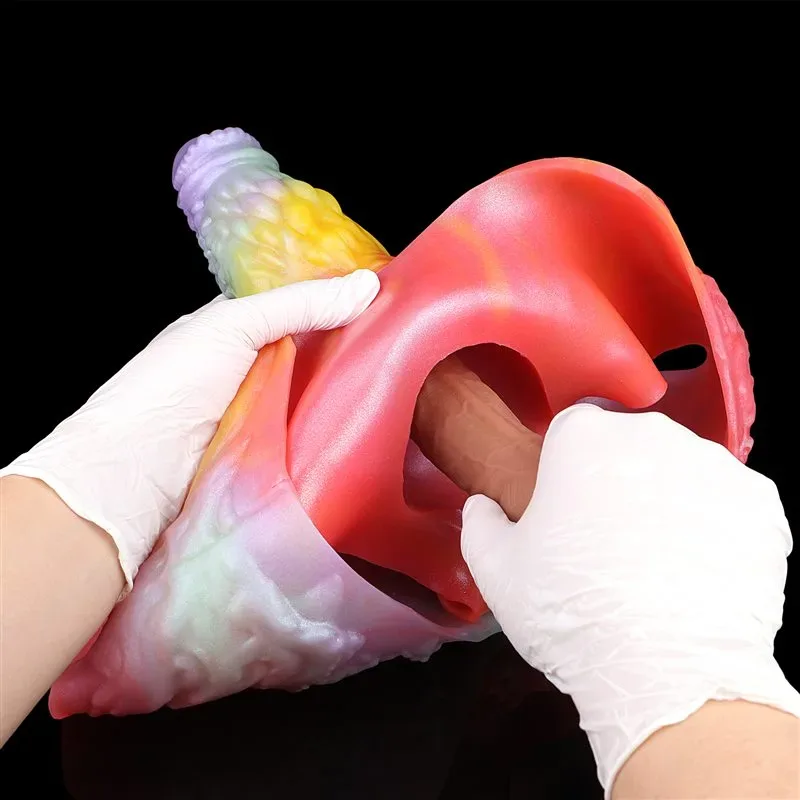 Wearable Fantasy Hollow Penis Pant Soft Dragon Cock Extender 10 Wearable Fantasy Hollow Penis Pant Soft Dragon Cock Extender 10