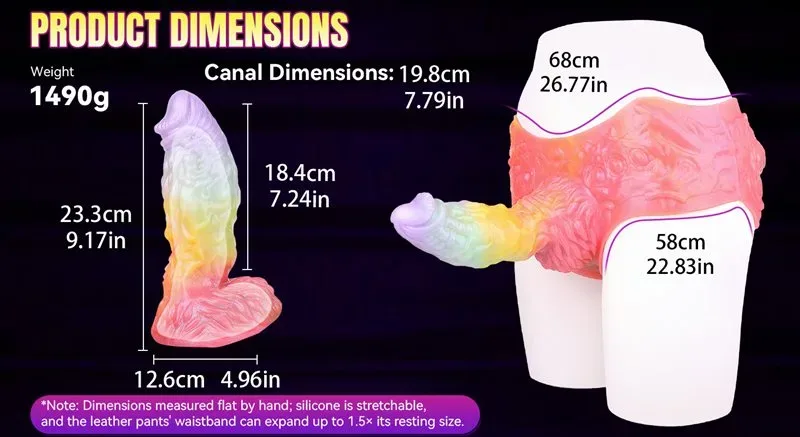 Wearable Fantasy Hollow Penis Pant Soft Dragon Cock Extender 1 Wearable Fantasy Hollow Penis Pant Soft Dragon Cock Extender 1