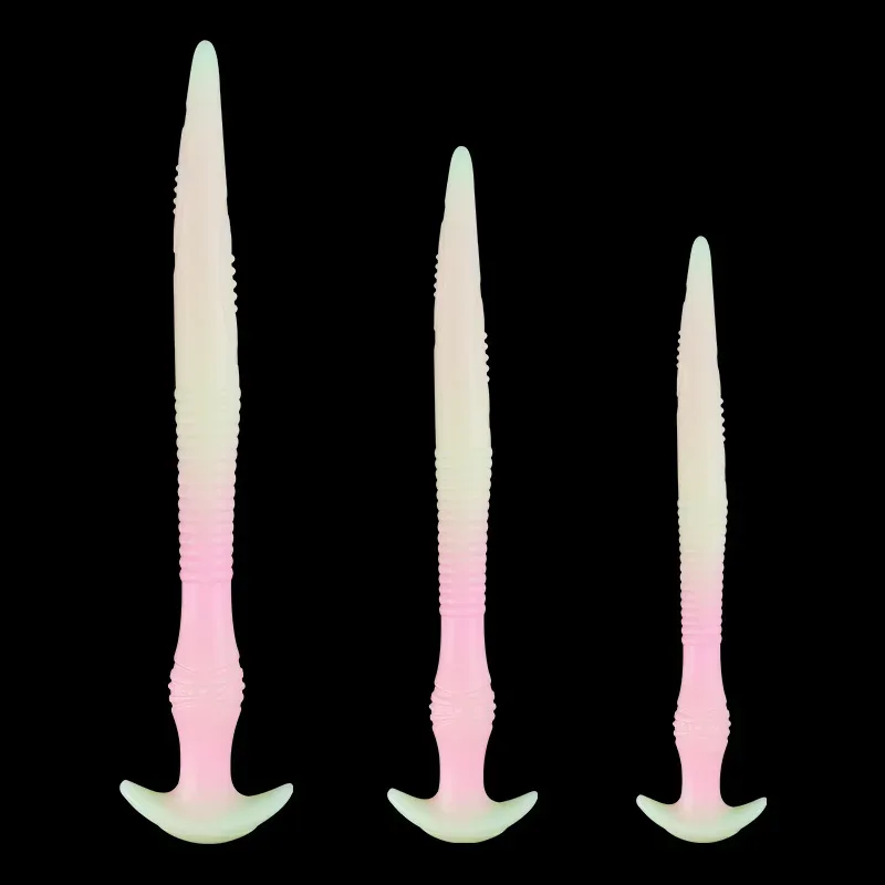 11.5/15.5/22.5 Inch Super Long Glow-In-The-Dark Anal Dildo 2 11.5/15.5/22.5 Inch Super Long Glow-In-The-Dark Anal Dildo 2