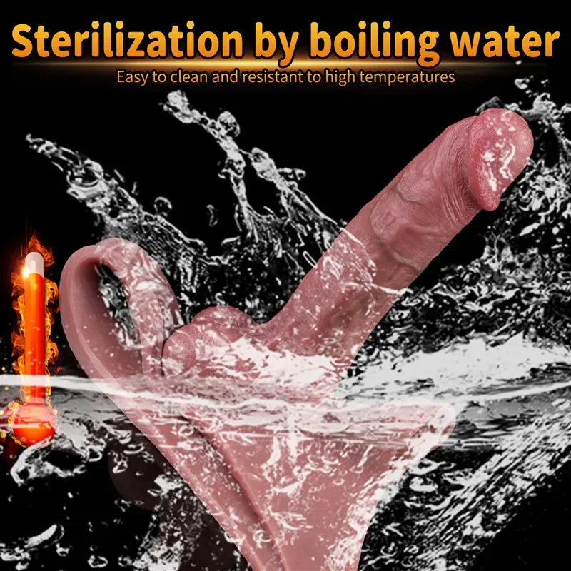 Wearable Ultra Realistic Hollow Dildo Sleeve Silicone Penis Pant 6 Wearable Ultra Realistic Hollow Dildo Sleeve Silicone Penis Pant 6