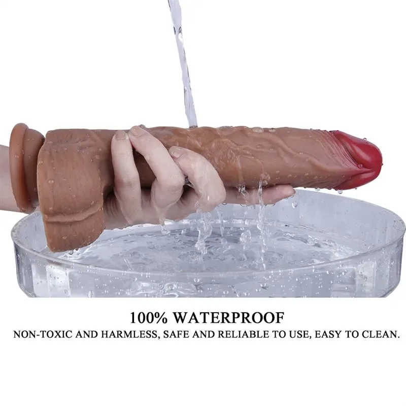 10 IN Big Best Realistic Silicone Dildo 6 10 IN Big Best Realistic Silicone Dildo 6