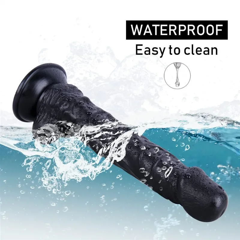 10 IN Long Natural Fat Realistic Soft PVC Dildo 6 10 IN Long Natural Fat Realistic Soft PVC Dildo 6