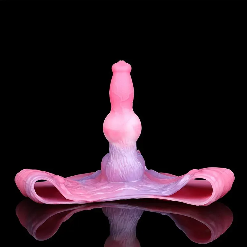 Wearable Dog Hollow Penis Pant Fantasy Big Knot Cock Sleeve 14 Wearable Dog Hollow Penis Pant Fantasy Big Knot Cock Sleeve 14