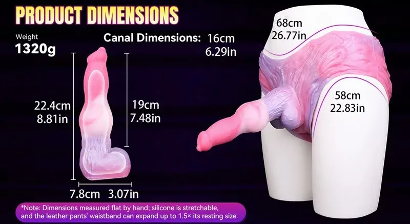 Wearable Dog Hollow Penis Pant Fantasy Big Knot Cock Sleeve 1 Wearable Dog Hollow Penis Pant Fantasy Big Knot Cock Sleeve 1