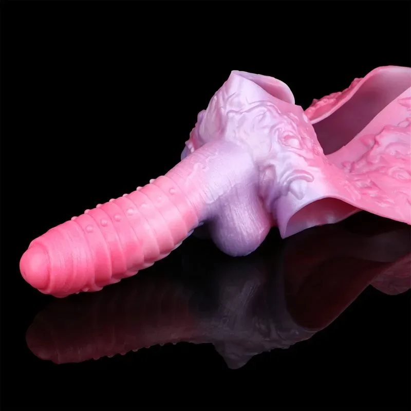 Wearable Lifelike Hollow Penis Pant Fantasy Soft Dragon Cock Sleeve 13 Wearable Lifelike Hollow Penis Pant Fantasy Soft Dragon Cock Sleeve 13
