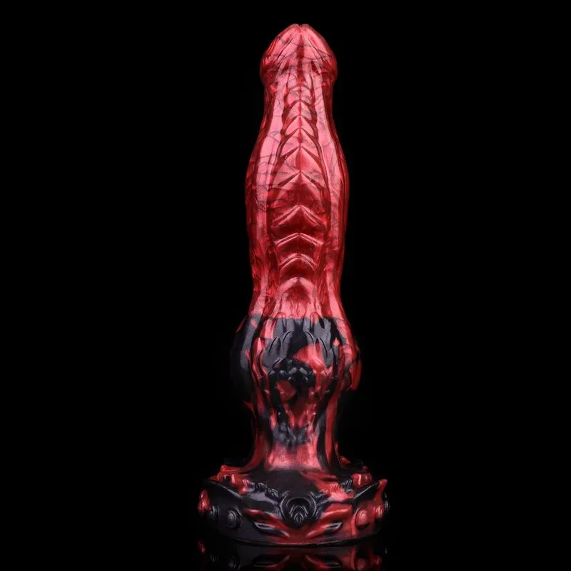8.5 Inch Knotting Dog Dildo Ribbed Special Shape K9 Sex Toy 7 8.5 Inch Knotting Dog Dildo Ribbed Special Shape K9 Sex Toy 7