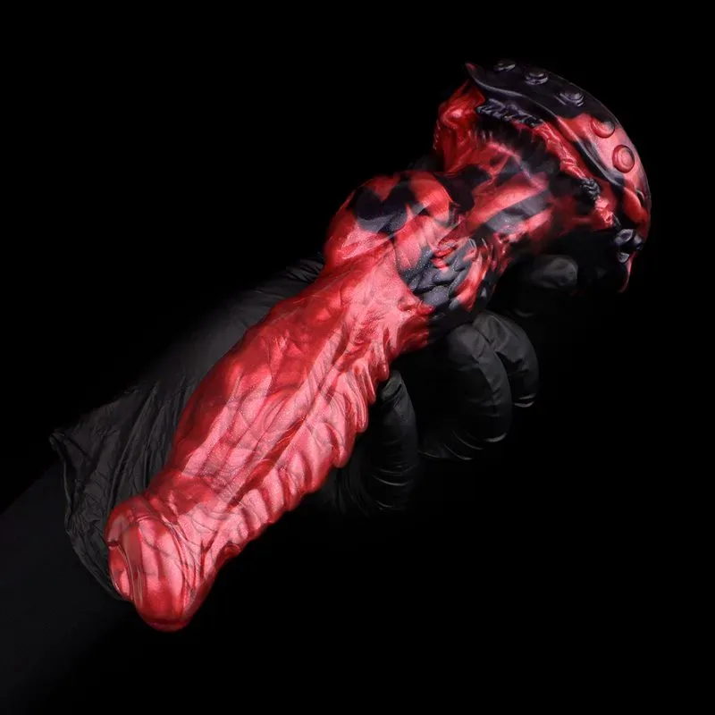 8.5 Inch Knotting Dog Dildo Ribbed Special Shape K9 Sex Toy 5 8.5 Inch Knotting Dog Dildo Ribbed Special Shape K9 Sex Toy 5