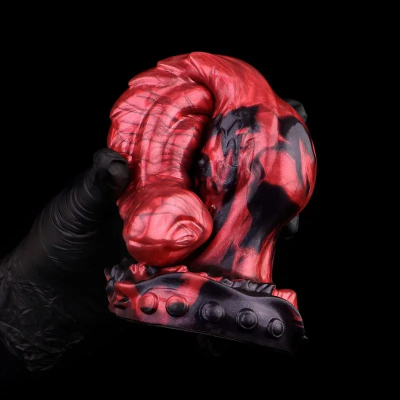 8.5 Inch Knotting Dog Dildo Ribbed Special Shape K9 Sex Toy 6 8.5 Inch Knotting Dog Dildo Ribbed Special Shape K9 Sex Toy 6