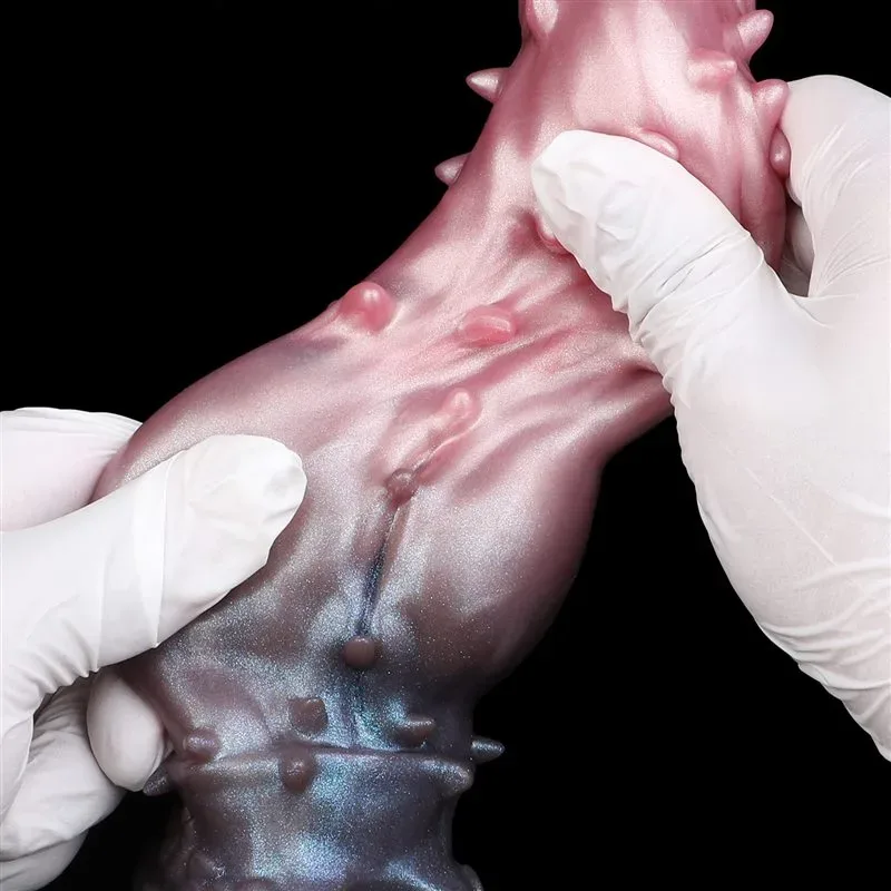 7.5 Inch Barbed Dog Knot Penis Sleeve Soft Cock Extender 12 7.5 Inch Barbed Dog Knot Penis Sleeve Soft Cock Extender 12