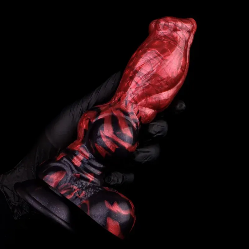 8.5 Inch Dog Dildo with Thick Knot Suction Cup Canine Sex Toy 5 8.5 Inch Dog Dildo with Thick Knot Suction Cup Canine Sex Toy 5