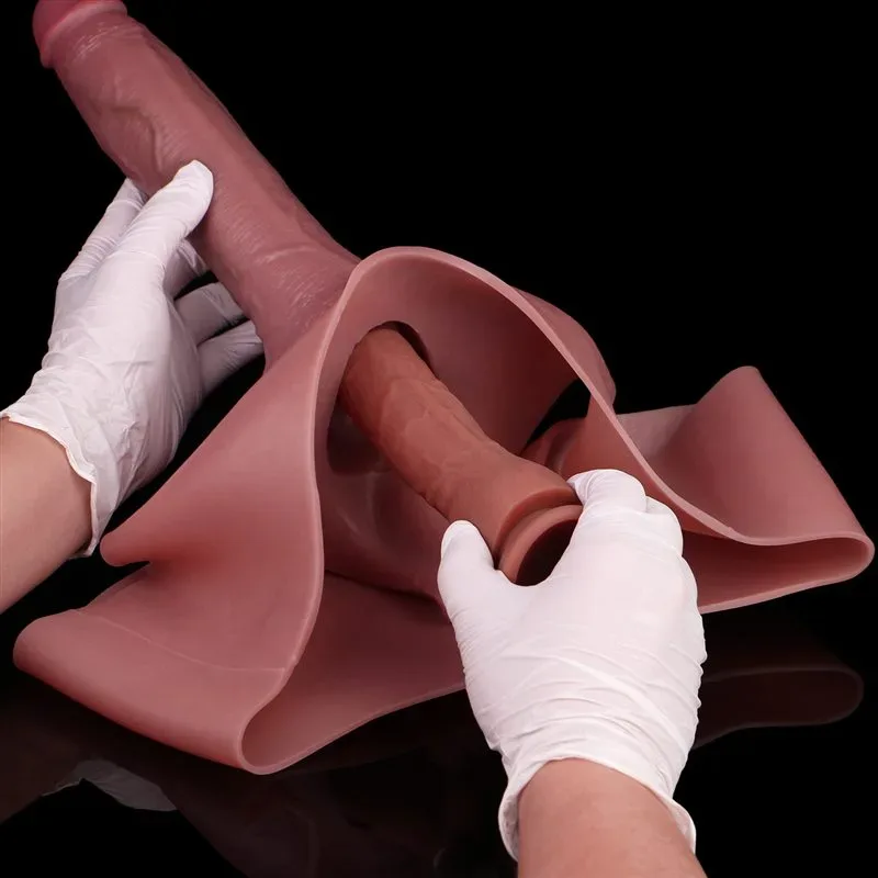 Wearable Real Feeling Silicone Hollow Penis Pant Big Cock Sheath 10 Wearable Real Feeling Silicone Hollow Penis Pant Big Cock Sheath 10