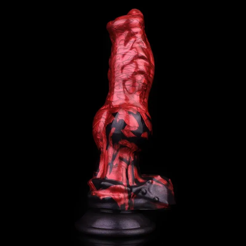 8.2 Inch Silicone Dog Knot Dildo Realistic Animal Penis Toy 8 8.2 Inch Silicone Dog Knot Dildo Realistic Animal Penis Toy 8