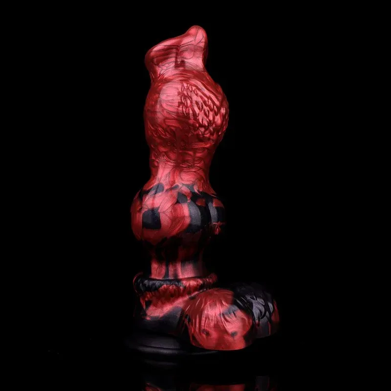 9.2 Inch Huge Double Knots Dog Dildo Silicone Wolf Animal Penis 8 9.2 Inch Huge Double Knots Dog Dildo Silicone Wolf Animal Penis 8