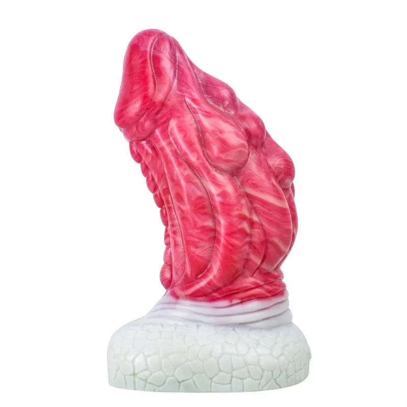 6.5 IN Short Thickness Dragon Dildo Silicone Butt Plug - Image 1