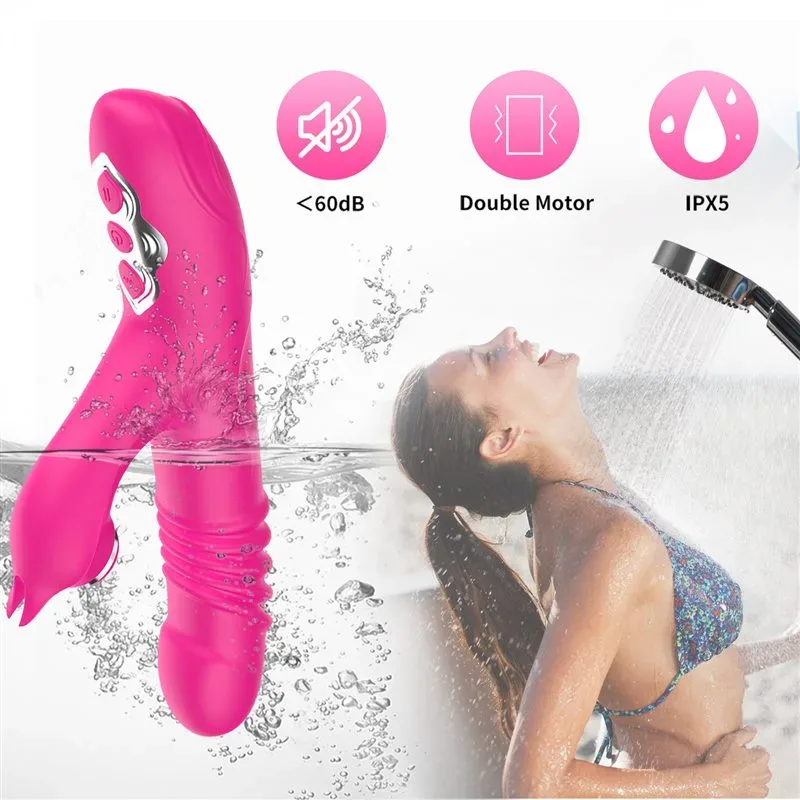 8 Thrusting 5 Vibration Dual Motor Rabbit Vibrator 4 8 Thrusting 5 Vibration Dual Motor Rabbit Vibrator 4