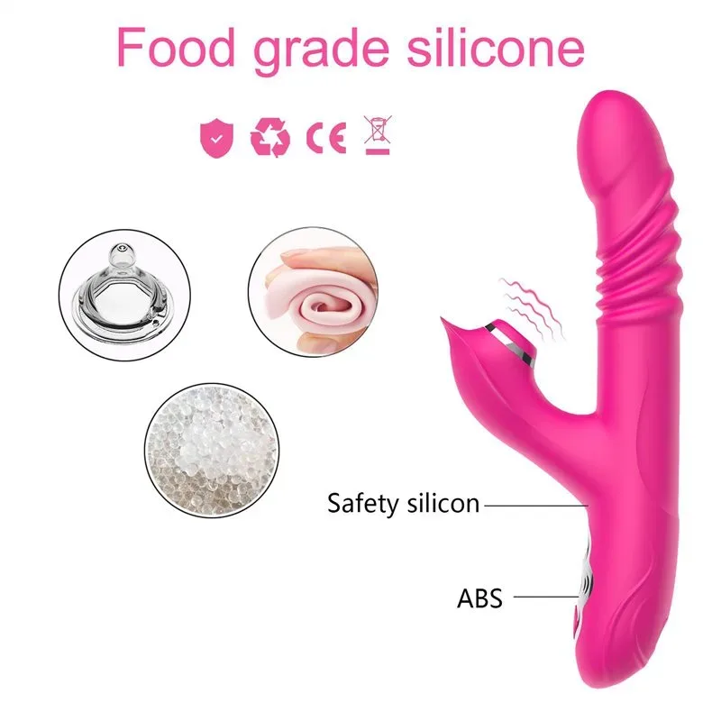 8 Thrusting 5 Vibration Dual Motor Rabbit Vibrator 2 8 Thrusting 5 Vibration Dual Motor Rabbit Vibrator 2