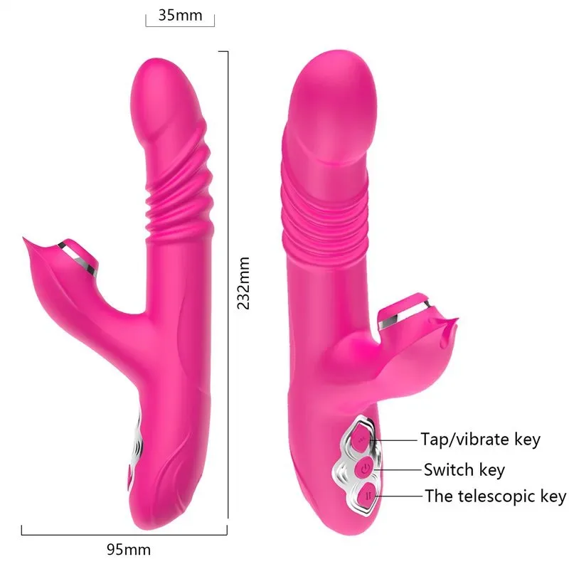8 Thrusting 5 Vibration Dual Motor Rabbit Vibrator 5 8 Thrusting 5 Vibration Dual Motor Rabbit Vibrator 5