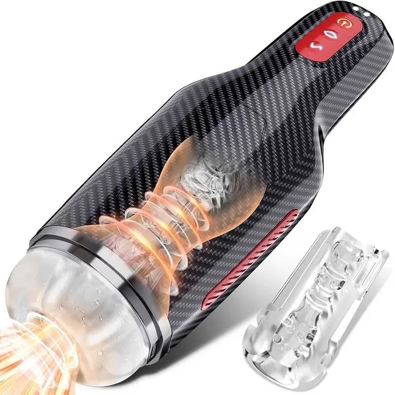 heated male stroker (1) Automatic Heating 3D Lifelike Masturbation Cup for Men - Image 1