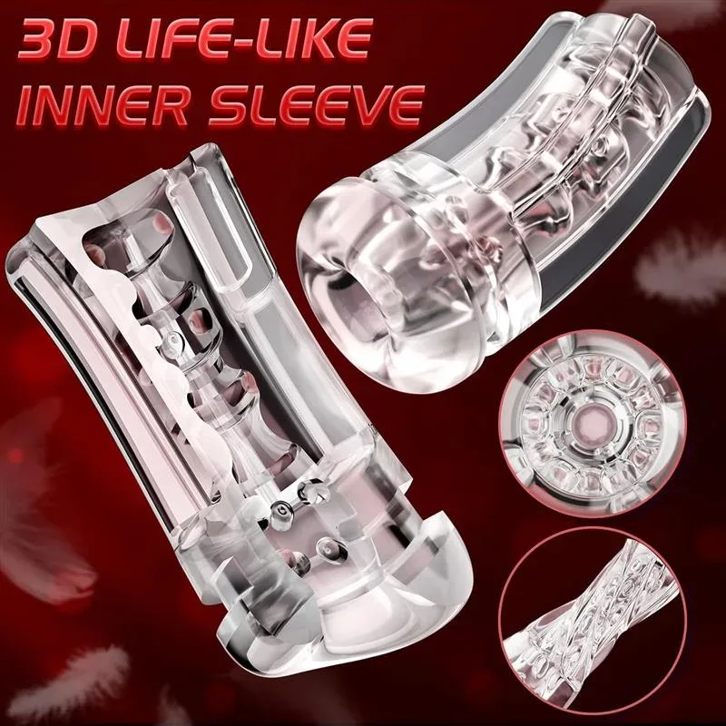 Automatic Heating 3D Lifelike Masturbation Cup for Men 5 Automatic Heating 3D Lifelike Masturbation Cup for Men 5