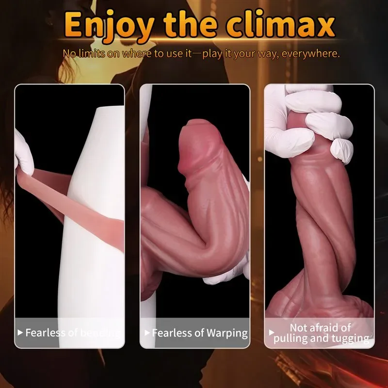 Wearable Lifelike Hollow Penis Pant Silicone Thick Cock Sleeve 5 Wearable Lifelike Hollow Penis Pant Silicone Thick Cock Sleeve 5