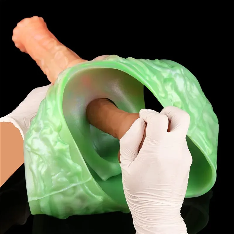 Wearable Large Thick Horse Penis Pant Silicone Animal Cock Extender 9 Wearable Large Thick Horse Penis Pant Silicone Animal Cock Extender 9