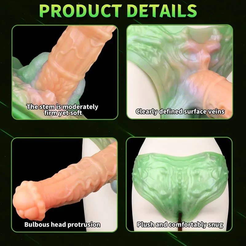 Wearable Large Thick Horse Penis Pant Silicone Animal Cock Extender 5 Wearable Large Thick Horse Penis Pant Silicone Animal Cock Extender 5