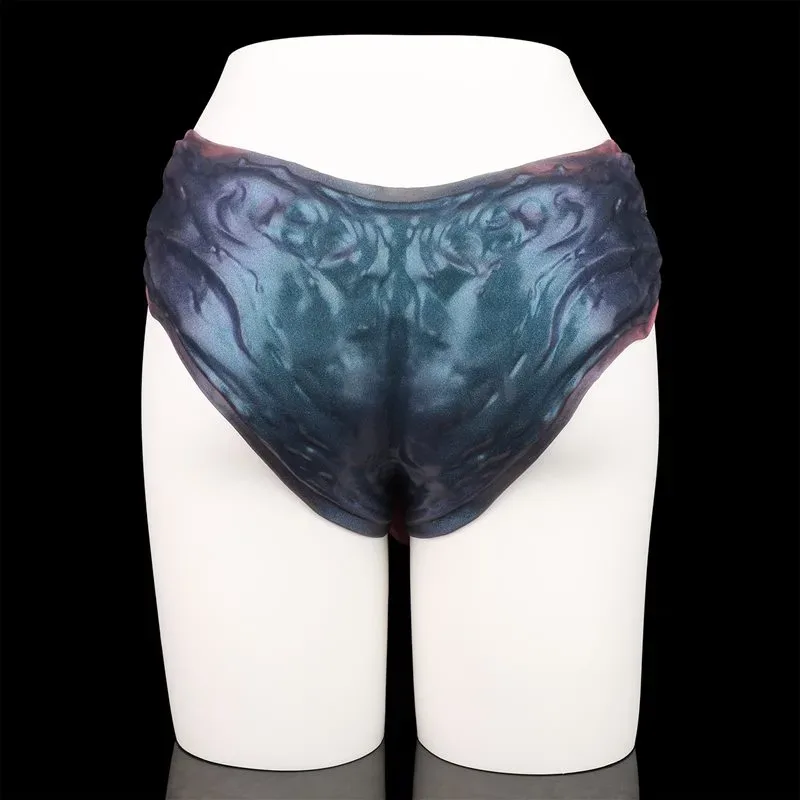 Wearable Fantasy Hollow Penis Pant Liquid Silicone Ribbed Cock Sleeve 8 Wearable Fantasy Hollow Penis Pant Liquid Silicone Ribbed Cock Sleeve 8