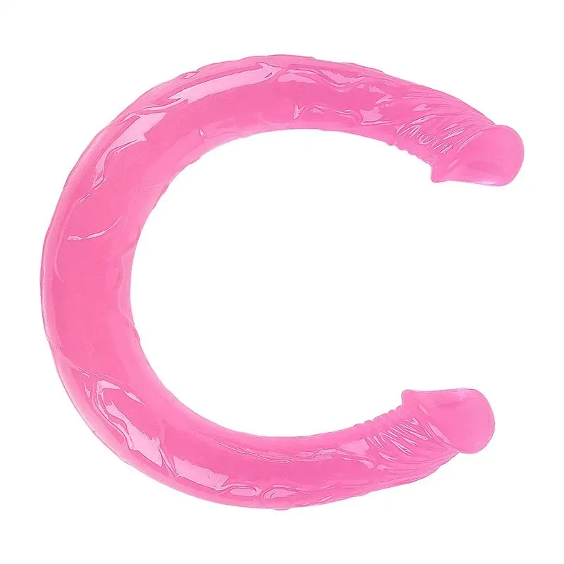 16 Inch Long U-Shape Two Sided Dildo - Image 1