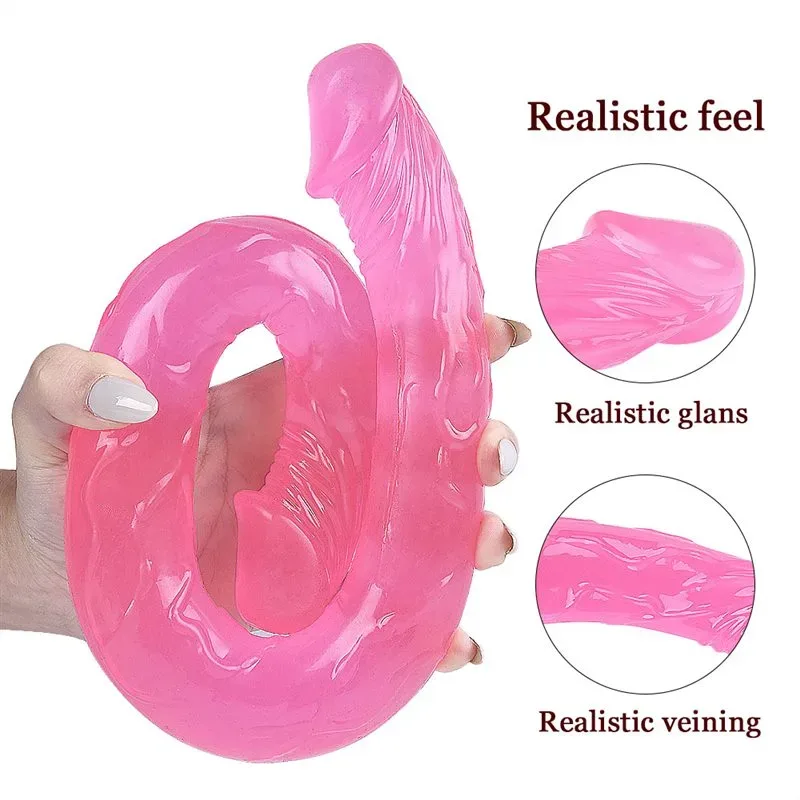 16 Inch Long U-Shape Two Sided Dildo 2 16 Inch Long U-Shape Two Sided Dildo 2