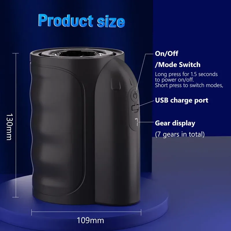 Powerful Thrusting Rotating Male Masturbation Toy 3 Powerful Thrusting Rotating Male Masturbation Toy 3