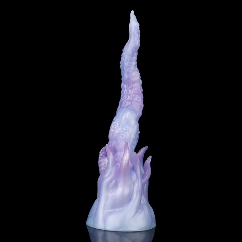 8.5/10/12.4 Inch Fantasy Tentacle Dildo Silicone Flexible Anal Toy 4 8.5/10/12.4 Inch Fantasy Tentacle Dildo Silicone Flexible Anal Toy 4