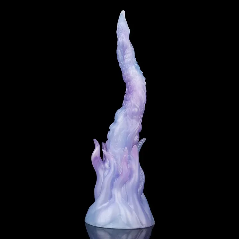 8.5/10/12.4 Inch Fantasy Tentacle Dildo Silicone Flexible Anal Toy 5 8.5/10/12.4 Inch Fantasy Tentacle Dildo Silicone Flexible Anal Toy 5