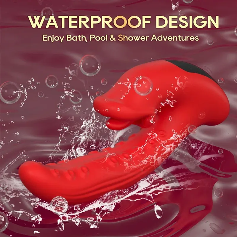 Tongue Licking Vibrating Tentacle G-Spot Vibrator 7 Tongue Licking Vibrating Tentacle G-Spot Vibrator 7