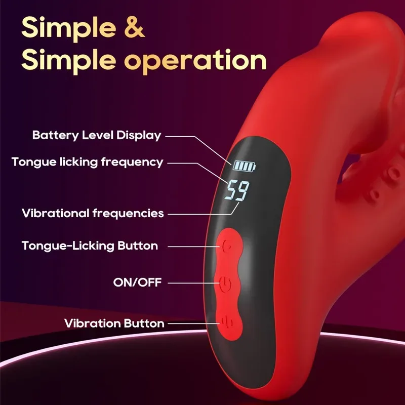 Tongue Licking Vibrating Tentacle G-Spot Vibrator 6 Tongue Licking Vibrating Tentacle G-Spot Vibrator 6