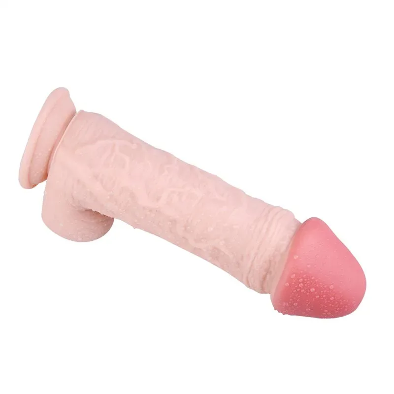 11 IN Big Head PVC Dildo with Powerful Suction Cup 6 11 IN Big Head PVC Dildo with Powerful Suction Cup 6