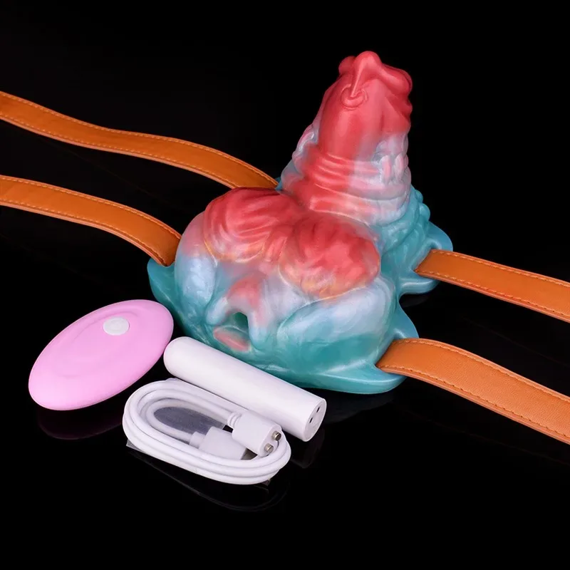 Strap On Vibrating Fantasy Dog Grinder Toy for Women 2 Strap On Vibrating Fantasy Dog Grinder Toy for Women 2