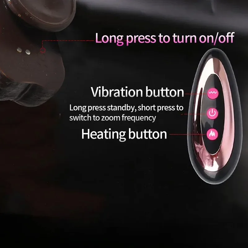 9 Inch Rechargeable Heating Thrusting Dildo Vibrator with Tongue Licking 3 9 Inch Rechargeable Heating Thrusting Dildo Vibrator with Tongue Licking 3