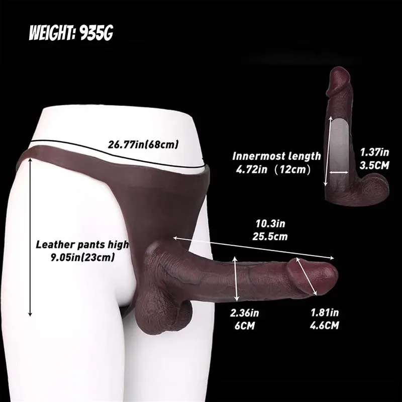 Long Thick Black Silicone Hollow Strap-On Thong Cock Sleeve 1 Long Thick Black Silicone Hollow Strap-On Thong Cock Sleeve 1