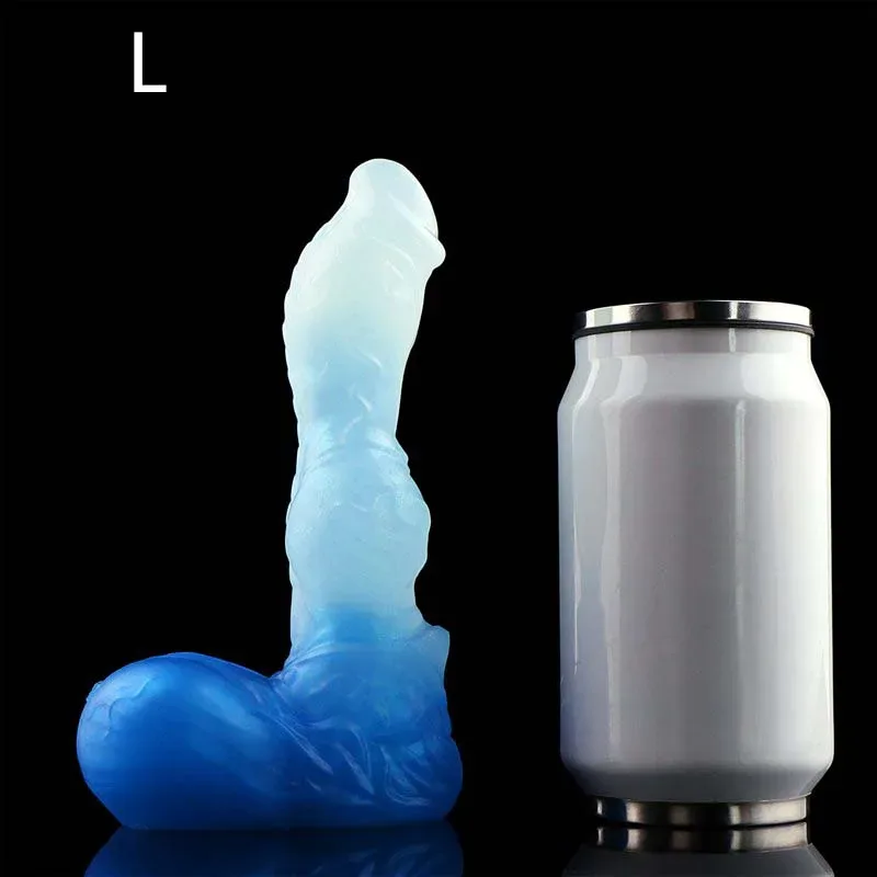 4.5/5.9/6.8/8 Inch Blue King Wolf Knot Dildo Canine Sex Toy 9 4.5/5.9/6.8/8 Inch Blue King Wolf Knot Dildo Canine Sex Toy 9