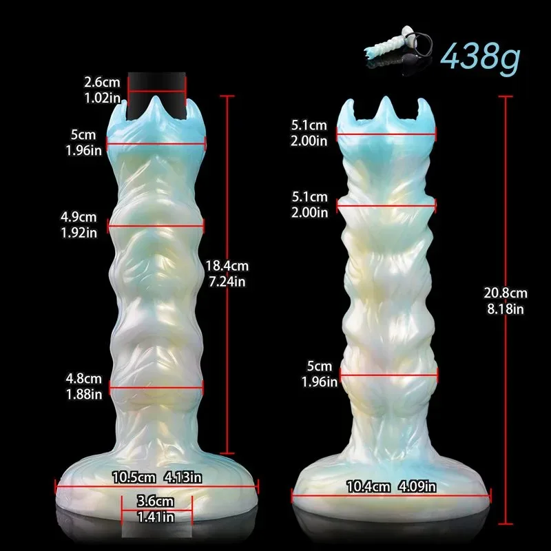 8 Inch Exotic Egg-Laying Dildo Premium Ovipositor Adult Toy 1 8 Inch Exotic Egg-Laying Dildo Premium Ovipositor Adult Toy 1