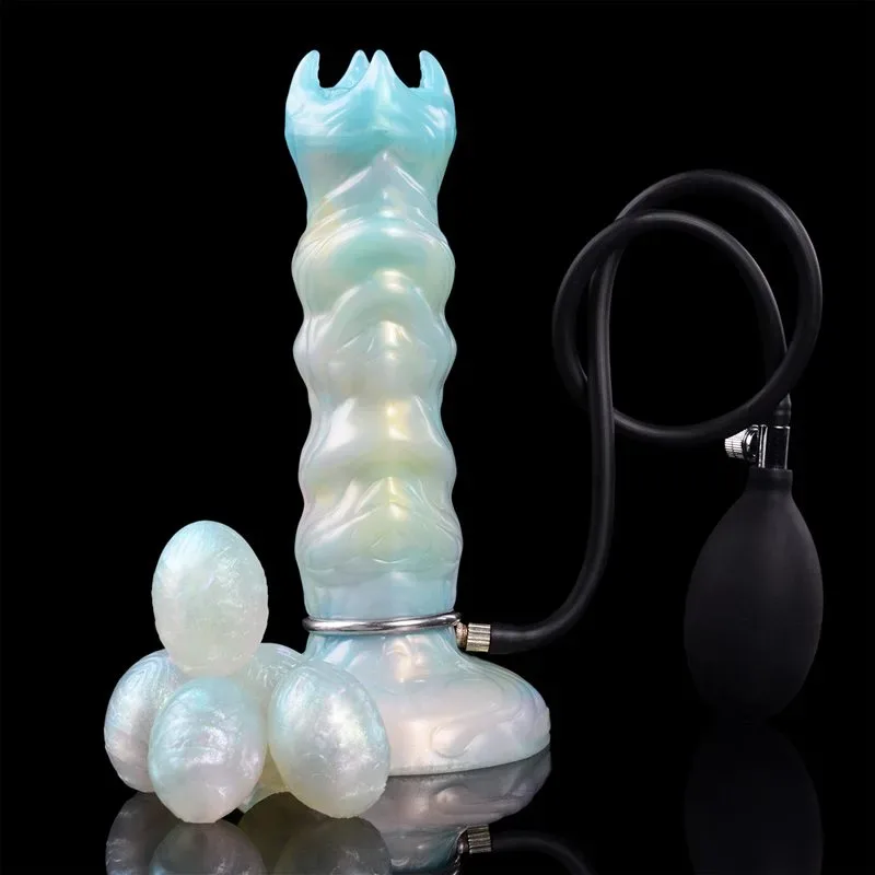 8 Inch Exotic Egg-Laying Dildo Premium Ovipositor Adult Toy 3 8 Inch Exotic Egg-Laying Dildo Premium Ovipositor Adult Toy 3