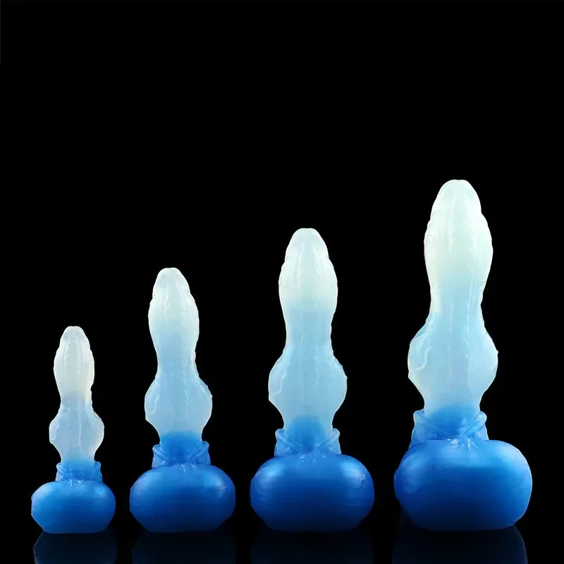 4.5/5.9/6.8/8 Inch Blue King Wolf Knot Dildo Canine Sex Toy 3 4.5/5.9/6.8/8 Inch Blue King Wolf Knot Dildo Canine Sex Toy 3