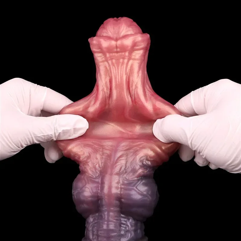 6.9/8.3/10 Inch Horse Cock Sleeve Fantasy Silicone Penis Extender 11 6.9/8.3/10 Inch Horse Cock Sleeve Fantasy Silicone Penis Extender 11