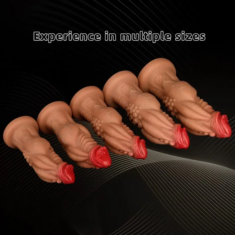 8.8/9.6/10.2/11.4/12.6 Multiple Sizes Huge Knotted Exotic Dildo Anal Plug 4 8.8/9.6/10.2/11.4/12.6 Multiple Sizes Huge Knotted Exotic Dildo Anal Plug 4