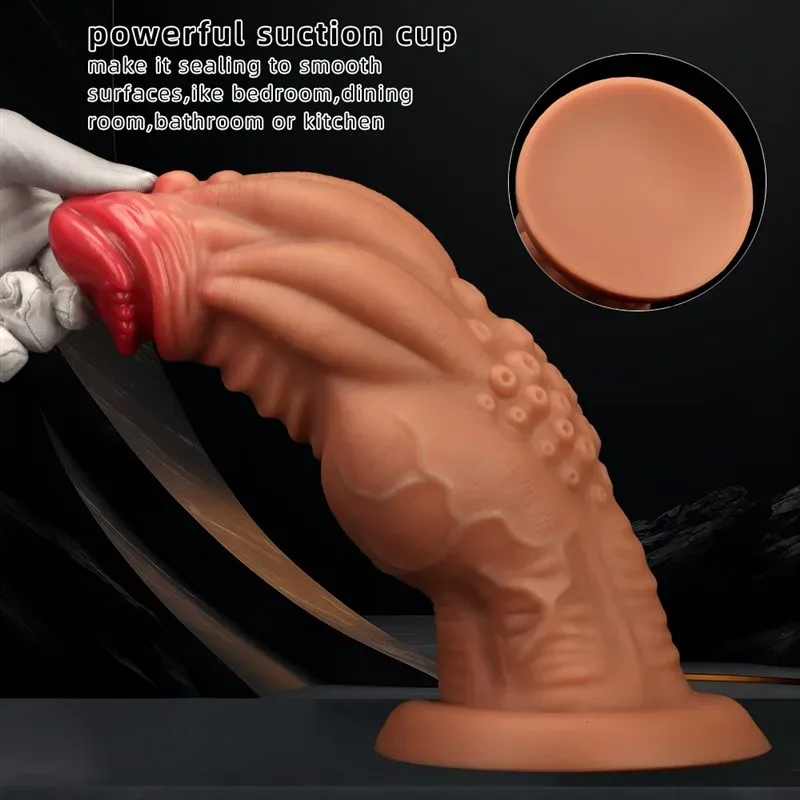 8.8/9.6/10.2/11.4/12.6 Multiple Sizes Huge Knotted Exotic Dildo Anal Plug 6 8.8/9.6/10.2/11.4/12.6 Multiple Sizes Huge Knotted Exotic Dildo Anal Plug 6