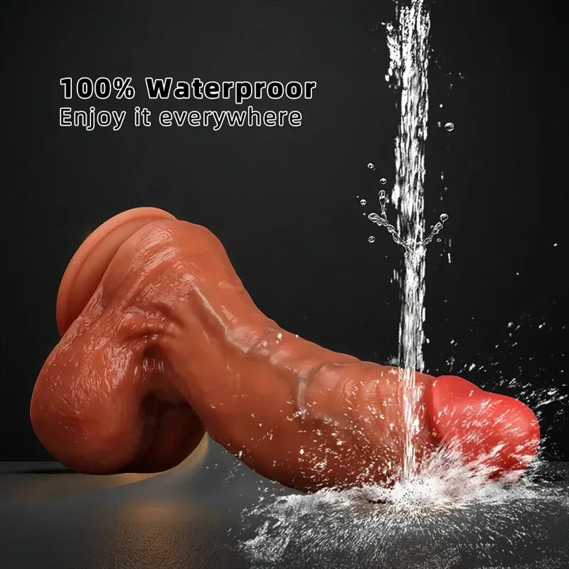 7.5/8.5/9.5/11.5 Inch Most Realistic Silicone Dildo with Blue Veins 7 7.5/8.5/9.5/11.5 Inch Most Realistic Silicone Dildo with Blue Veins 7