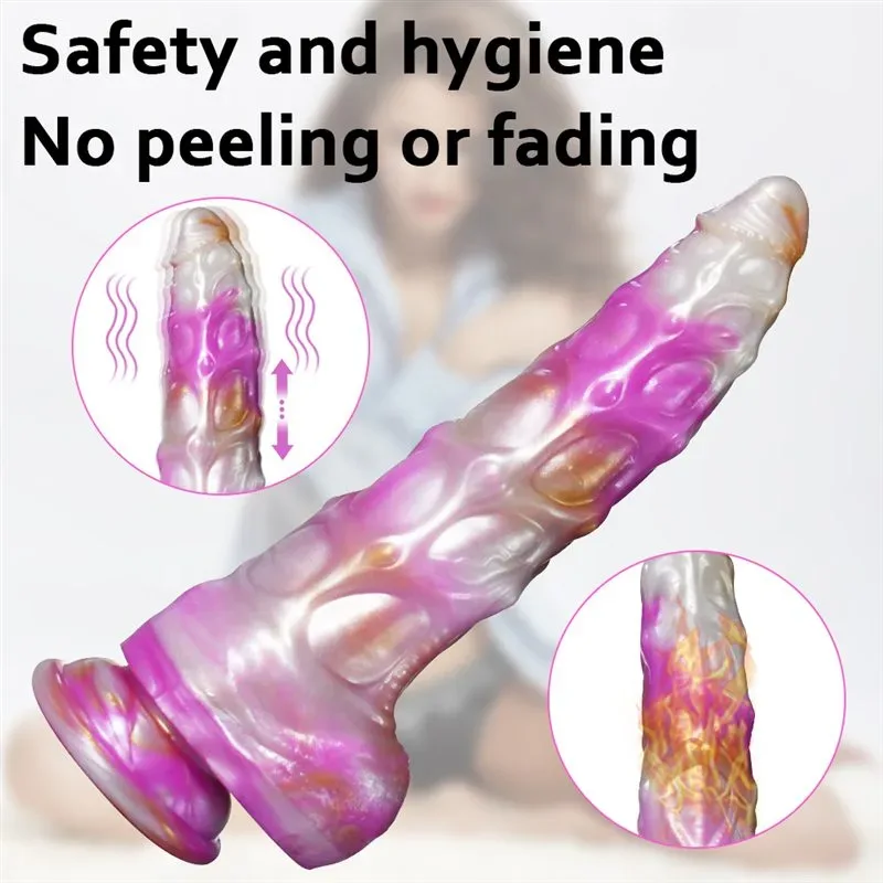 8.5 Inch Heated Thrusting Vibrating Fantasy Dildo Sex Toy 4 8.5 Inch Heated Thrusting Vibrating Fantasy Dildo Sex Toy 4