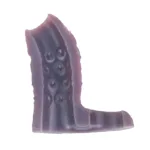 4/4.7/5.9 Inch Black Open Tip Soft Realistic Cock Sleeve - Image 8